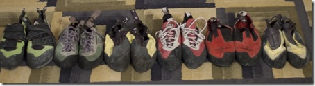Assortment of Five Ten Shoes