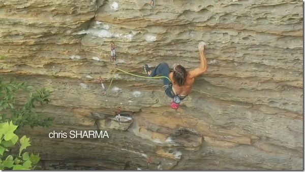 Chris Sharma on Fifty Words For Pump