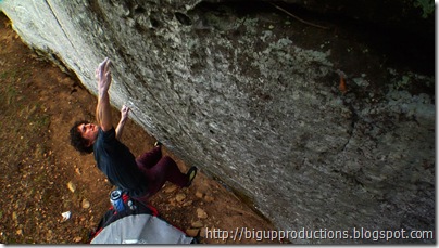 Dave Graham climbing Release the Squirrels