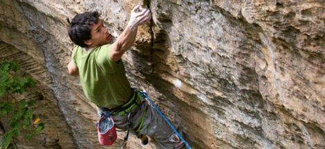 Sean McColl flashing Thanatopsis