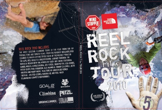 2010 Reel Rock Film Tour DVD Jacket