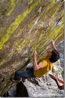 Paul Robinson on Jade (V!5)