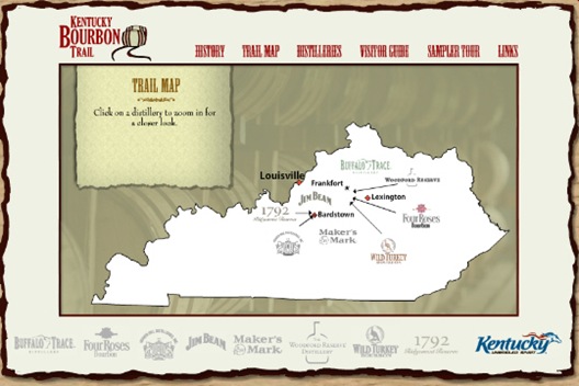 Kentucky's Bourbon Trail bourbon
