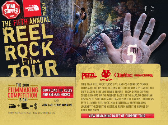 2010 Reel Rock Film Tour