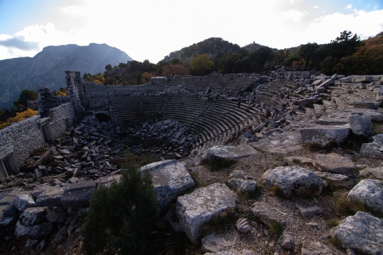 The theatre at Termessos