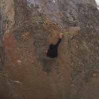 Climbing Video:  Dan Beall Ground Up On Bishop Highball Luminance