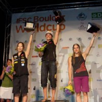 Fischhuber, Stöhr Win 2011 Bouldering World Cup