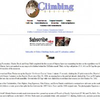 Climbing Website Time Machine